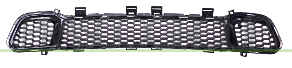 FRONT BUMPER GRILLE-CENTRE-BLACK