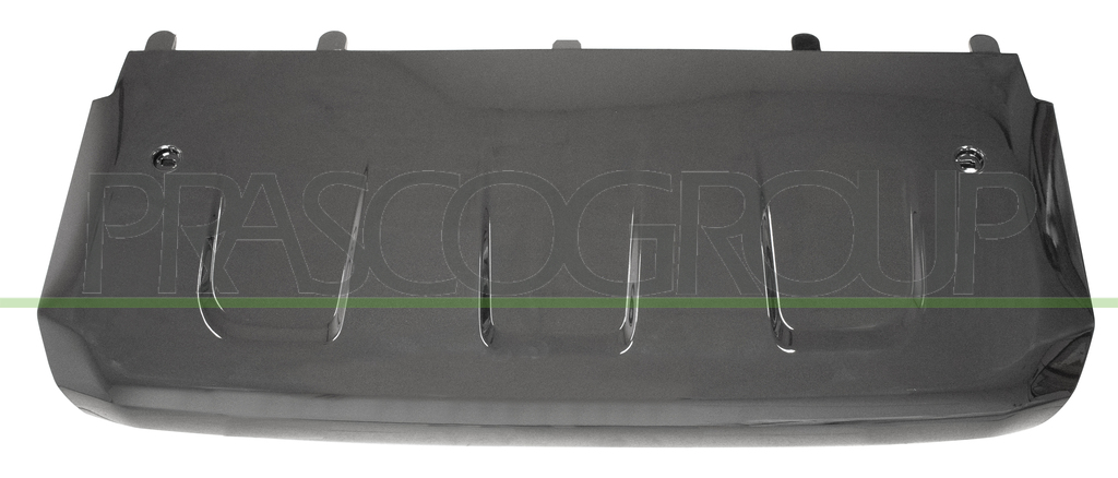 MOLDURA INFERIOR CENTRAL PARACHOQUES DELANTERO-PINTADA NEGRO BRILLANTE MOD. S/R-SPORT