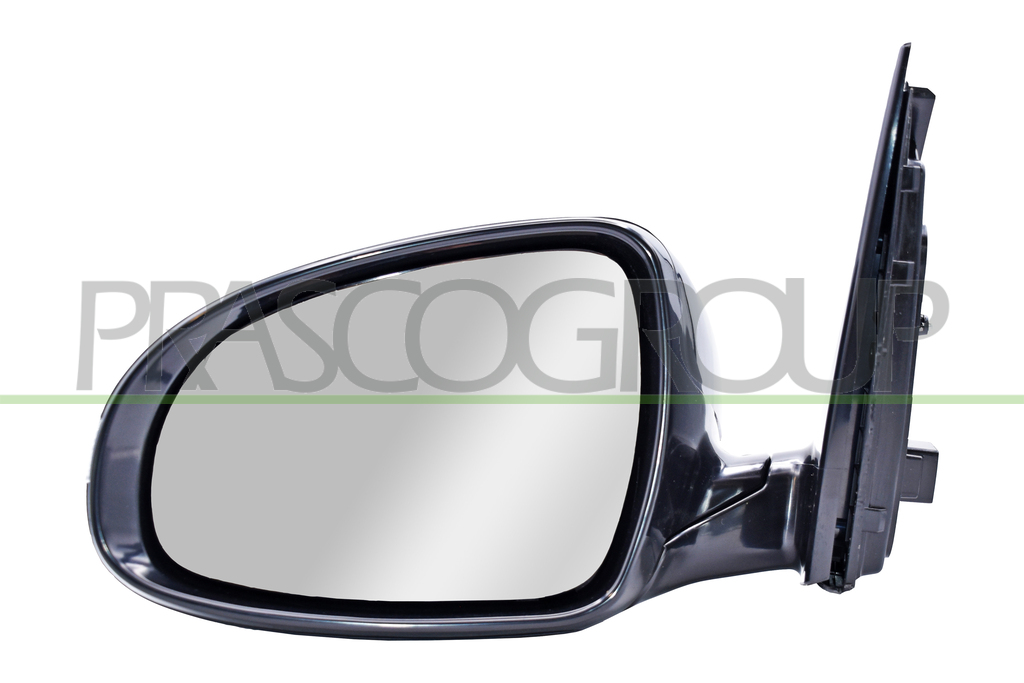 RETROVISORE SINISTRO-ELETTRICO-NERO-TERMICO-CON FANALE-CHIUDIBILE-CONVESSO