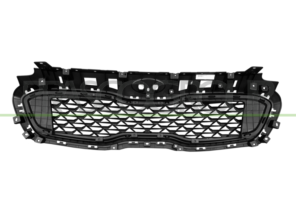 GRILLE CALANDRE NOIRE-AVEC FINITION CHROMEE