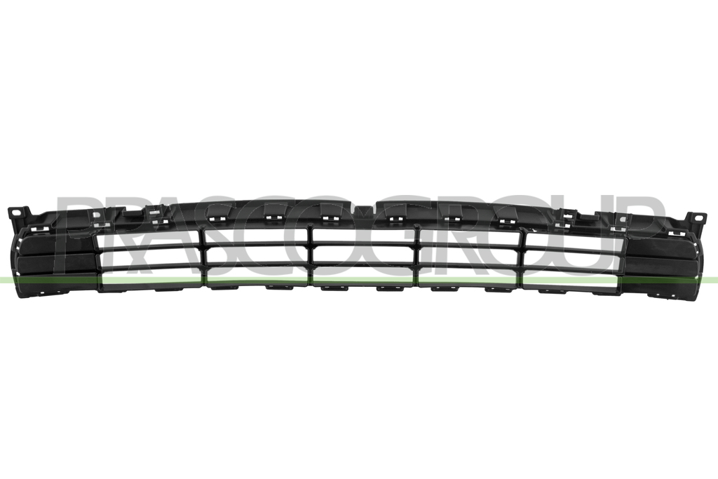 FRONT BUMPER GRILLE-CENTRE-BLACK-GLOSSY