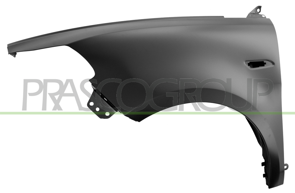FRONT FENDER LEFT-WITH SIDE REPEATER HOLE