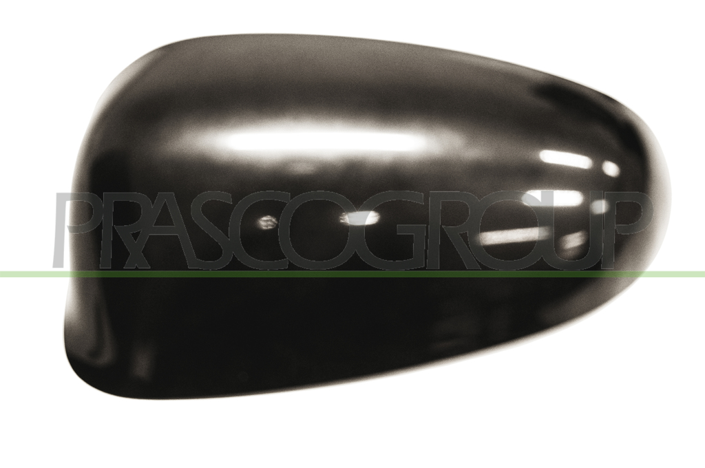 DOOR MIRROR COVER LEFT-BLACK-SMOOTH