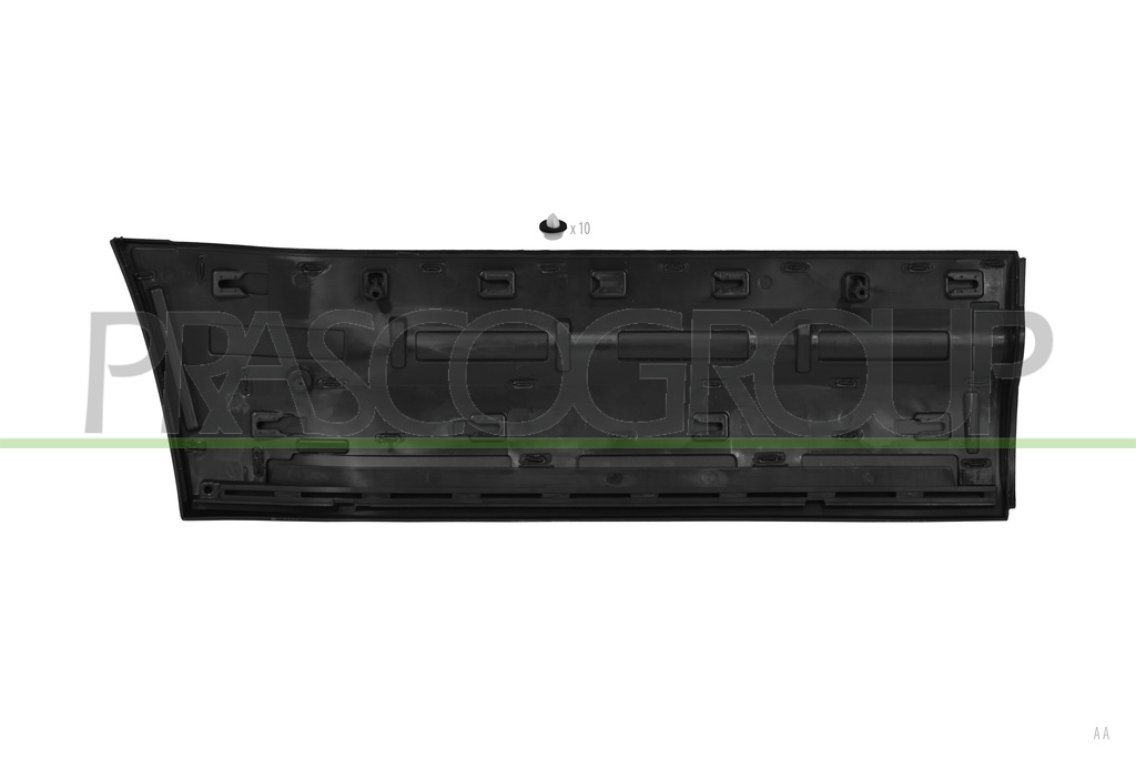 REAR LEFT DOOR MOLDING-BLACK-TEXTURED FINISH