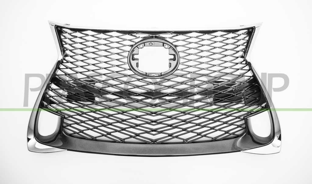 RADIATOR GRILLE-BLACK-WITH CHROME MOLDING MOD. F SPORT