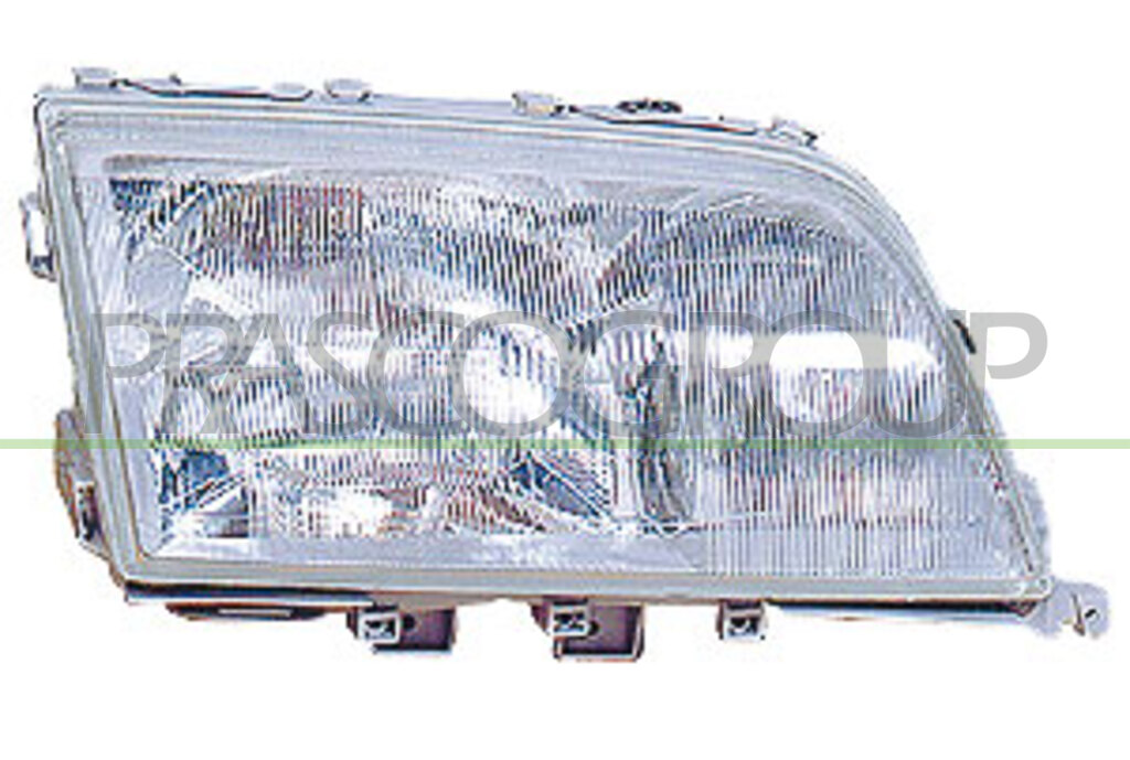 HEADLAMP LEFT H1+H1+H3 PNEUMATIC MOD. 06/93 > 08/96