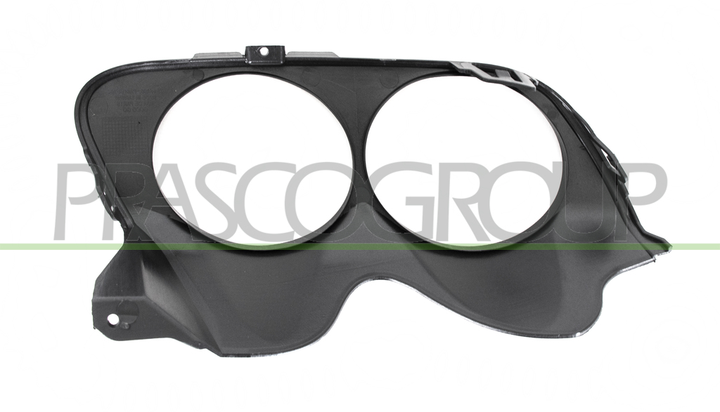 CORNICE TUBO SCARICO DESTRO-NERA-GOFFRATA MOD. AMG E53