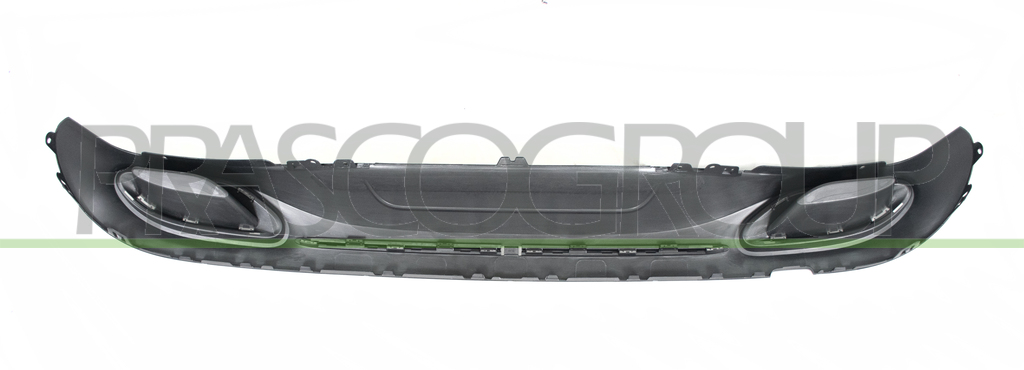 SPOILER STOSSTANGE HINTEN-SCHWARZ-GENARBT MOD. LIMUZINA