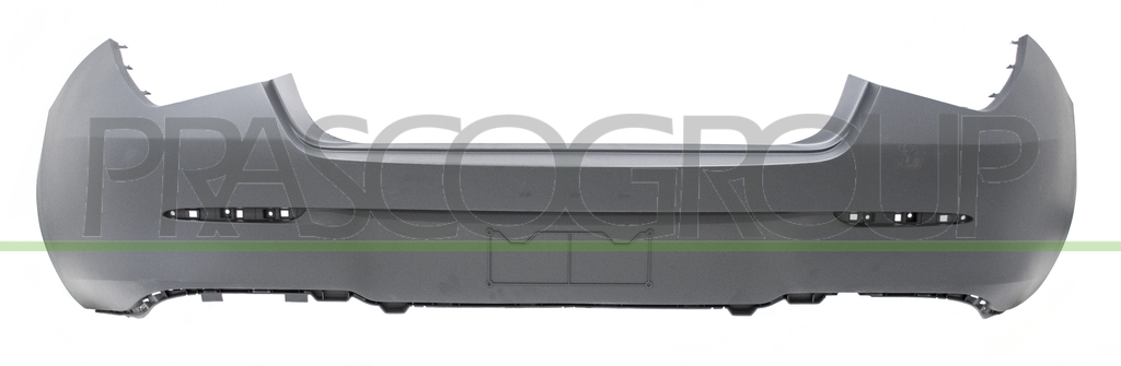 REAR BUMPER-PRIMED-WITH CUTTING MARKS FOR PDC