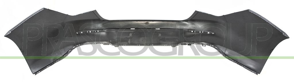 REAR BUMPER-PRIMED-WITH CUTTING MARKS FOR PDC