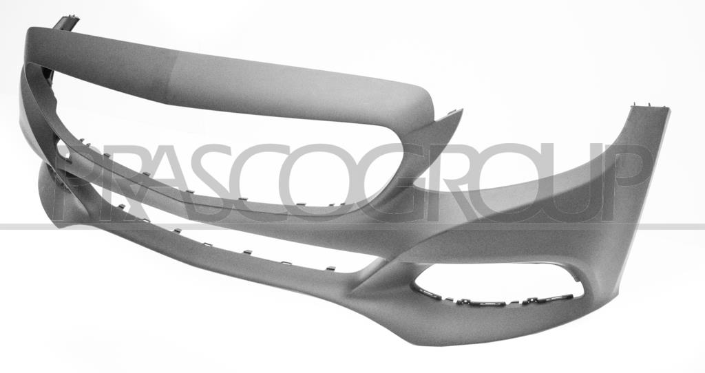 FRONT BUMPER-PRIMED-WITH HOLE FOR VIEW CAMERA-WITH CUTTING MARKS FOR PDC AND PARK ASSIST