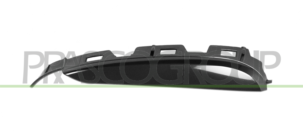 FRONT BUMPER MOLDING-RIGHT-BLACK-GLOSSY MOD. AMG C43-C45