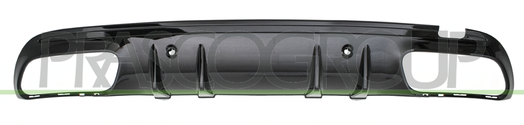 SPOILER STOSSTANGE HINTEN-SCHWARZ-GLAENZEND MOD. 4 TUERIG AMG