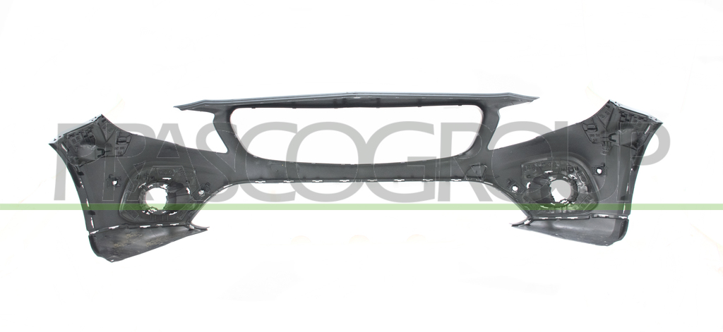 FRONT BUMPER PRIMED-WITH LED FOG LAMP SEATS-WITH HOLES FOR PDC AND PARK ASSIST