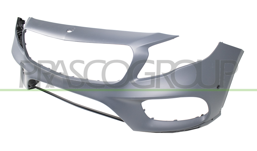 FRONT BUMPER-PRIMED-WITH MOLDING HOLES-WITH PDC HOLES-WITH 360° VIEWING SYSTEM HOLES