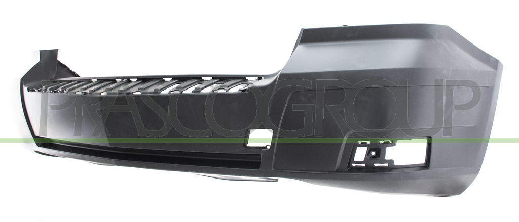 REAR BUMPER-PRIMED-WITH CUTTING MARKS FOR PDC
