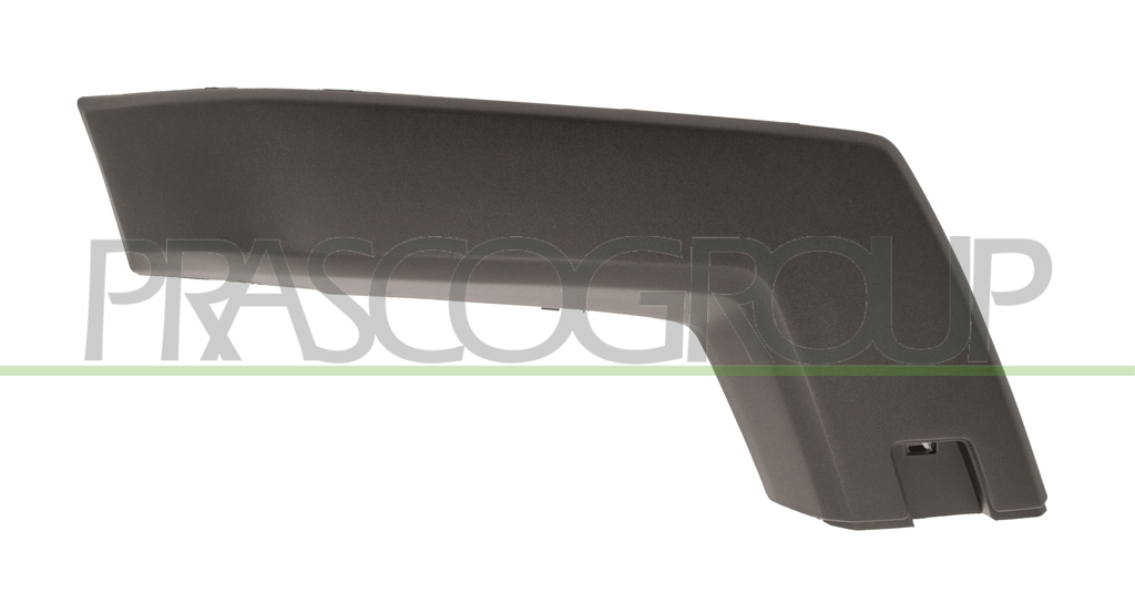 FRONT BUMPER MOLDING-RIGHT-BLACK-TEXTURED FINISH-WITH CUTTING MARKS FOR PDC MOD. OFF-ROAD