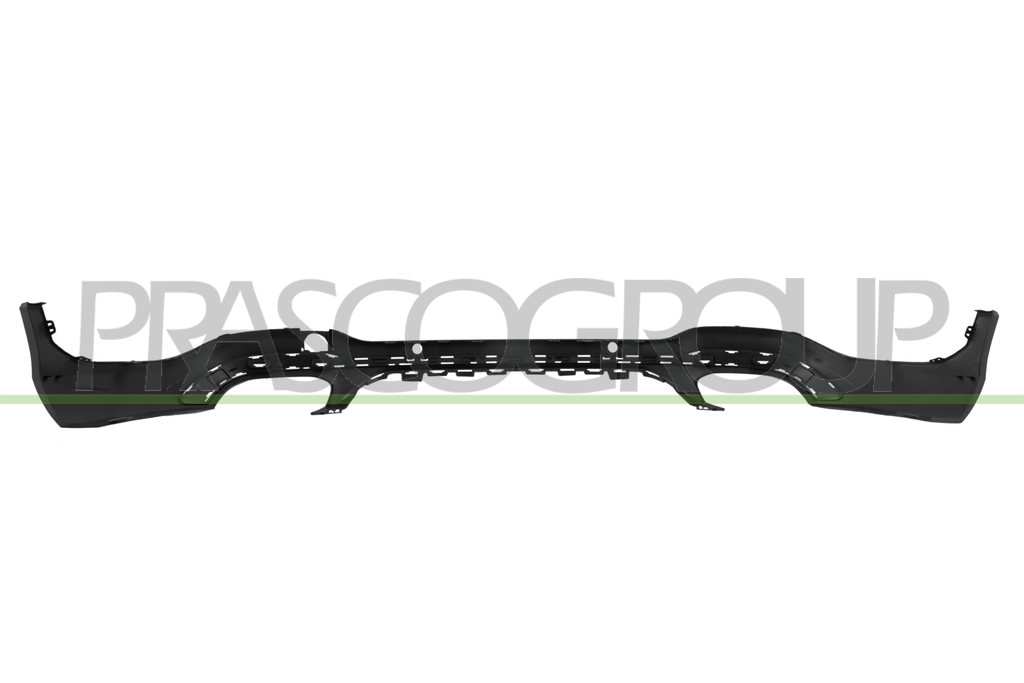 SPOILER PARAURTI POSTERIORE-NERO-GOFFRATO-CON TRACCE PDC MOD. AMG