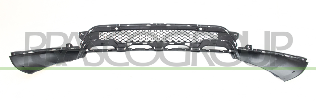 FRONT BUMPER SPOILER-BLACK-TEXTURED FINISH-WITH PDC CUTTING MARKS