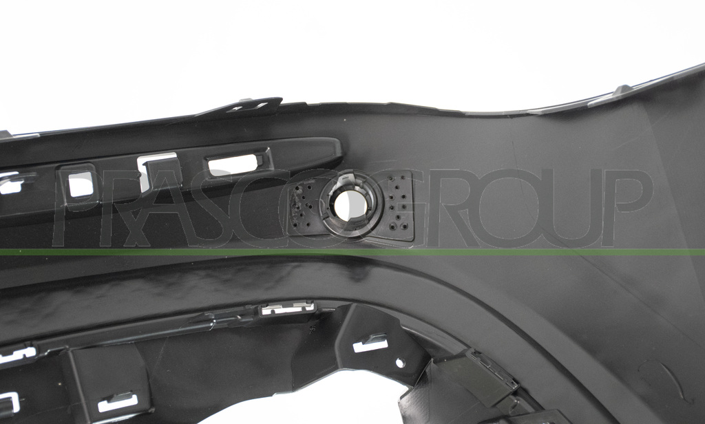 REAR BUMPER-LOWER-BLACK-TEXTURED FINISH-WITH PDC+SENSOR HOLDERS