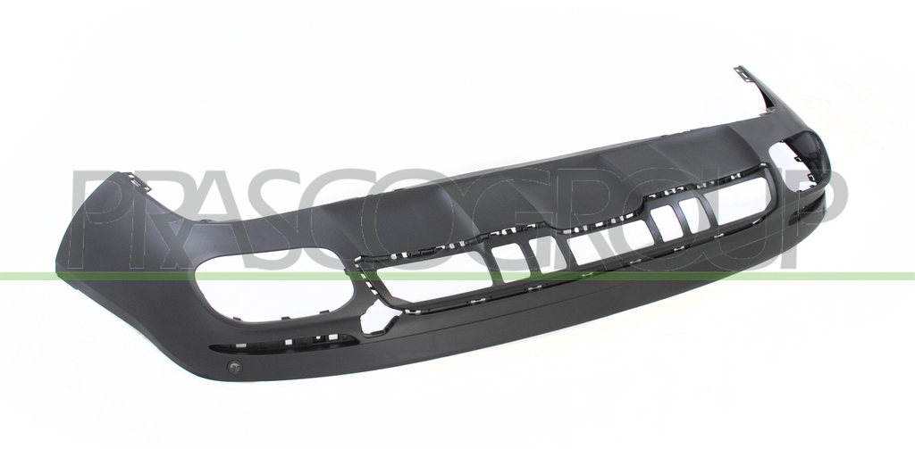 REAR BUMPER SPOILER-BLACK-TEXTURED FINISH-WITH PDC+SENSOR HOLDERS