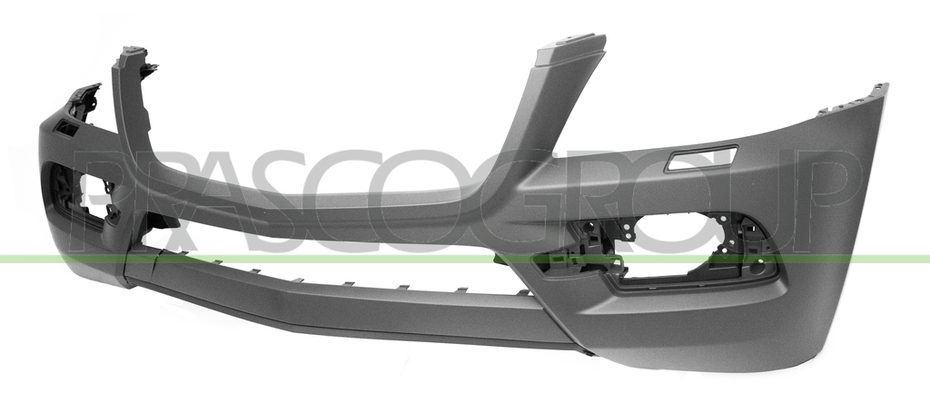 FRONT BUMPER-PRIMED-WITH HEADLAMP WASHER HOLES-WITH CUTTING MARKS FOR PDC