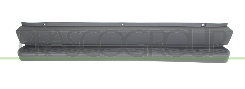 REAR BUMPER-BLACK-TEXTURED FINISH-WITH STEP PAD HOLES