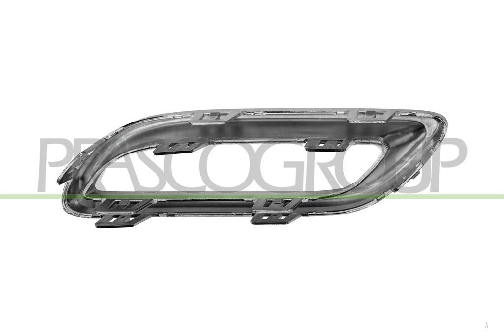 CORNICE TUBO SCARICO DESTRO-CROMATA