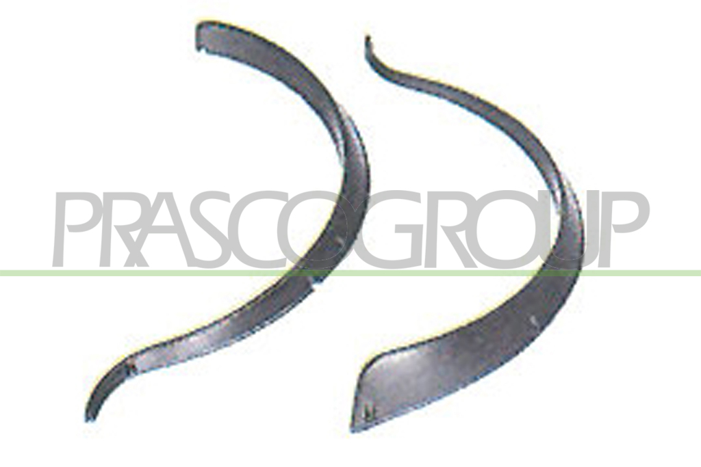 REAR WHEEL-ARCH EXTENSION RIGHT GRAY MOD. 85-95