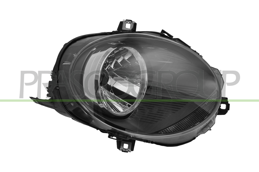 PROIETTORE DESTRO H4-ELETTRICO-CON MOTORE-INDICATORE DI DIREZIONE BIANCO-VERSOKINE VALEO MOD. 18 >