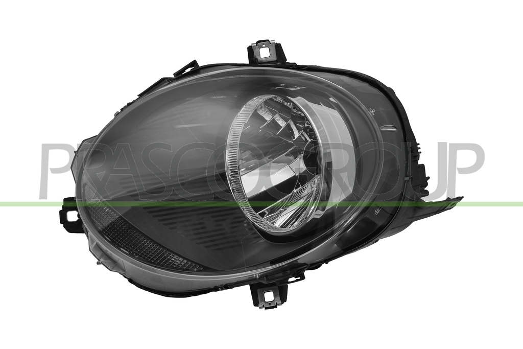 HEADLAMP LEFT H4-ELECTRIC-WITH MOTOR-CLEAR LAMP-VALEO TYPE MOD. 18 >