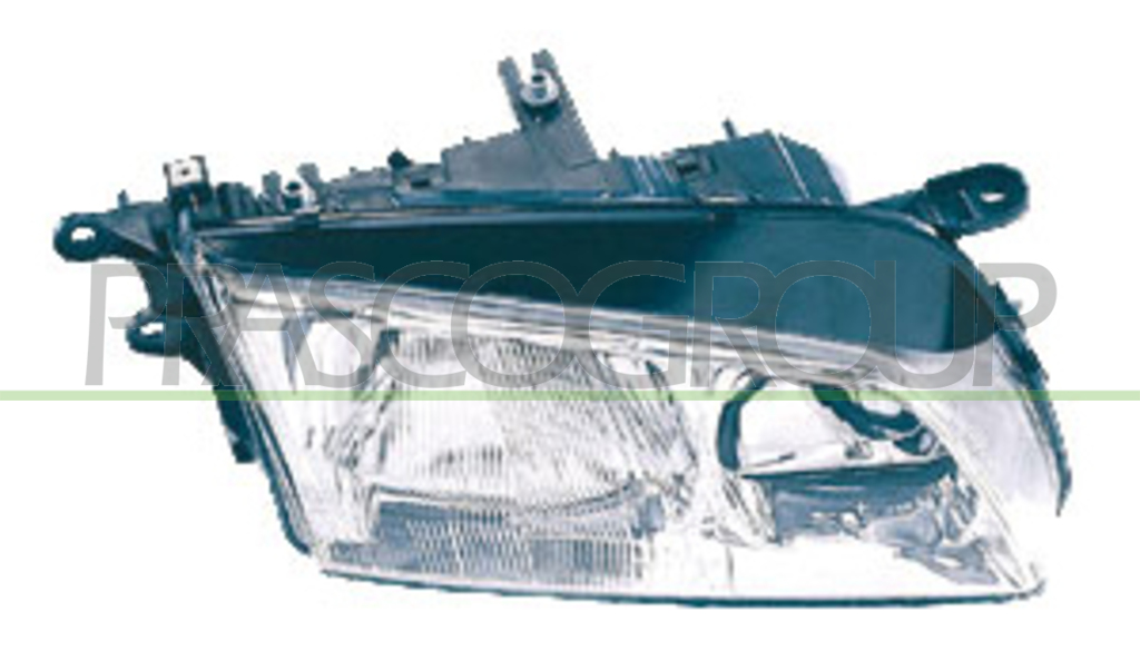 SCHEINWERFER RECHTS-H7+H1-MIT LWR-MIT MOTOR