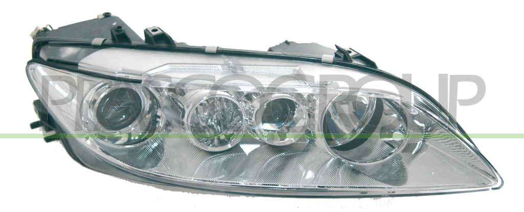 HEADLAMP RIGHT MOD. H3+H1 ELECTRIC-WITH MOTOR