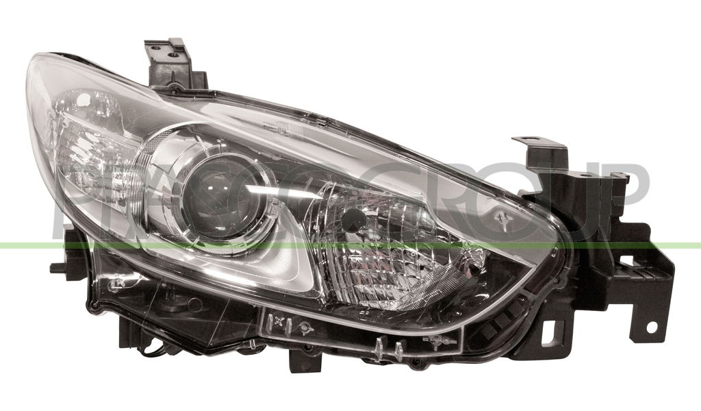 OPTICA DERECHA H11+H15 ELECTRICA-CON MOTOR