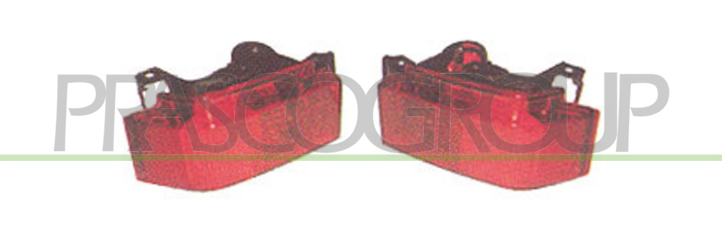 REAR FOG LAMP RIGHT-CHROME MOD. > 06