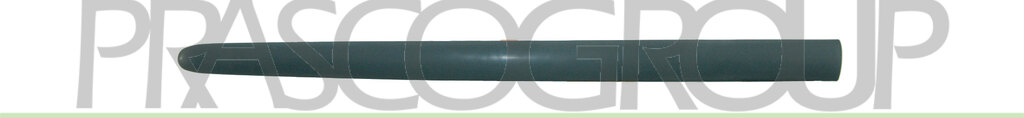 BANDEAU DE PORTE AVANT GAUCHE-NOIR STRUCTURE' MOD. 5 PORTEE