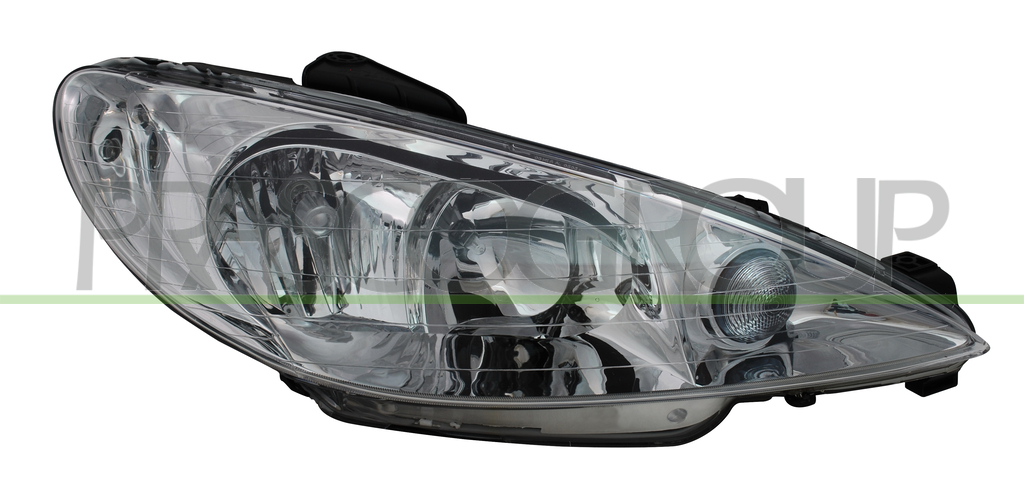 HEADLAMP RIGHT H1+H7 ELECTRIC-WITHOUT MOTOR MOD. CC 06-08-VALEO TYPE