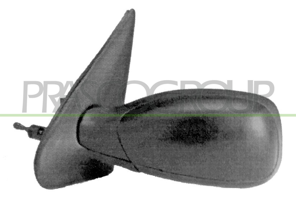 RETROVISORE SINISTRO-A CAVI-NERO-CONVESSO