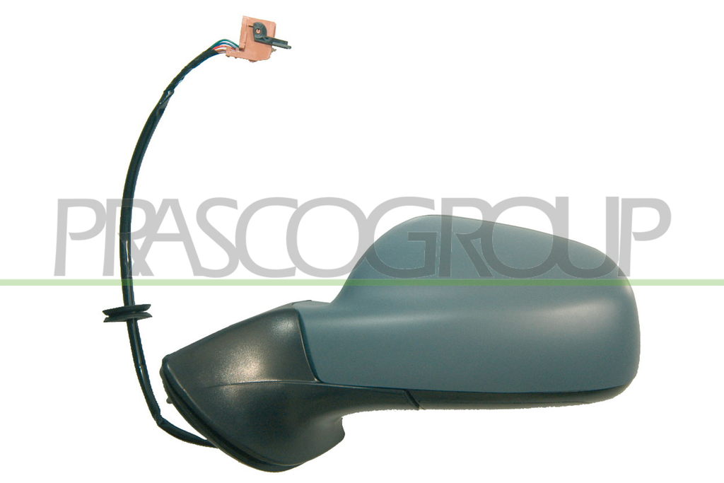 RETROVISORE SINISTRO-ELETTRICO-CON PRIMER-TERMICO-CONVESSO-BLU-5 PINS