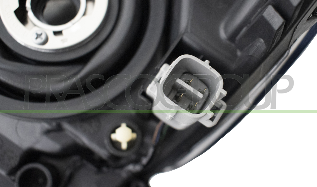 OPTICA DERECHA HIR2-PY21W ELECTRICA-SIN MOTOR-NEGRA-LED