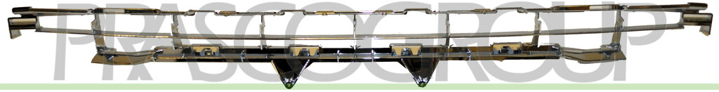 FRONT BUMPER GRILLE-UPPER-WITH CHROME FRAME