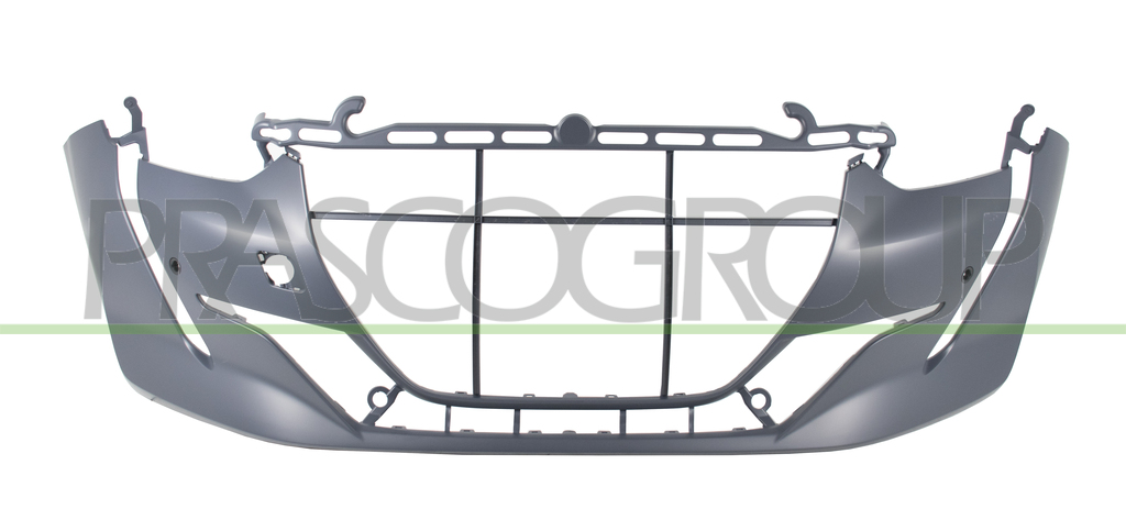 FRONT BUMPER-PRIMED-WITH PDC+SENSOR HOLDERS-WITH CUTTING MARKS FOR PARK ASSIST