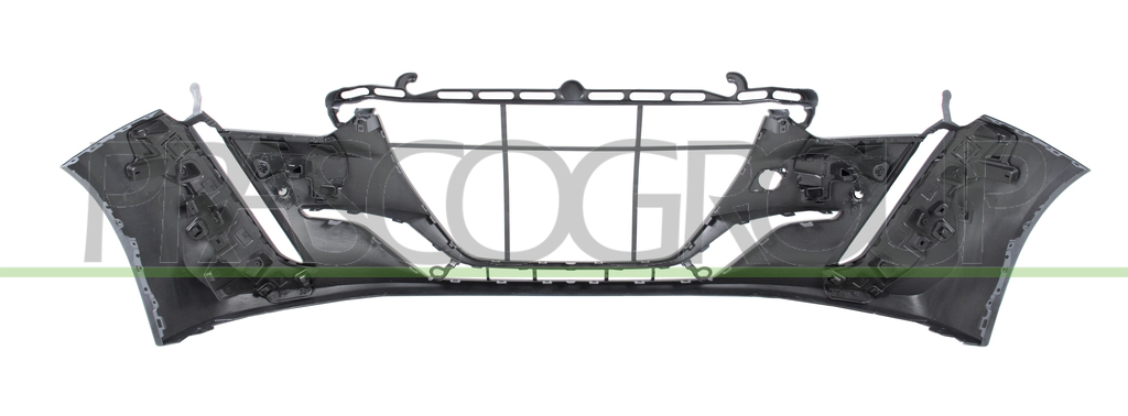 FRONT BUMPER-PRIMED-WITH PDC+SENSOR HOLDERS-WITH CUTTING MARKS FOR PARK ASSIST