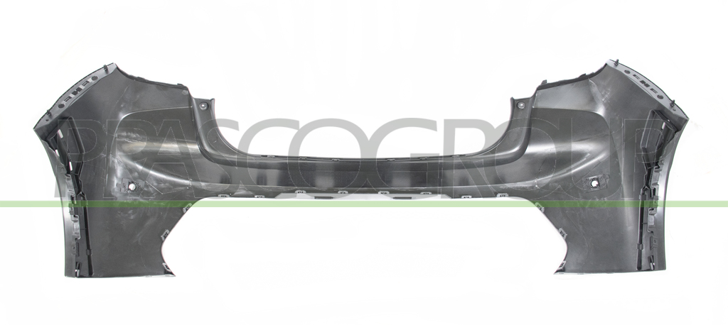 REAR BUMPER-PRIMED-WITH HOLES FOR PDC AND PARK ASSIST+SENSOR HOLDERS-WITH CUTTING MARKS FOR CAMERA