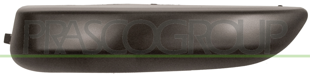 FRONT BUMPER MOLDING LEFT-BLACK