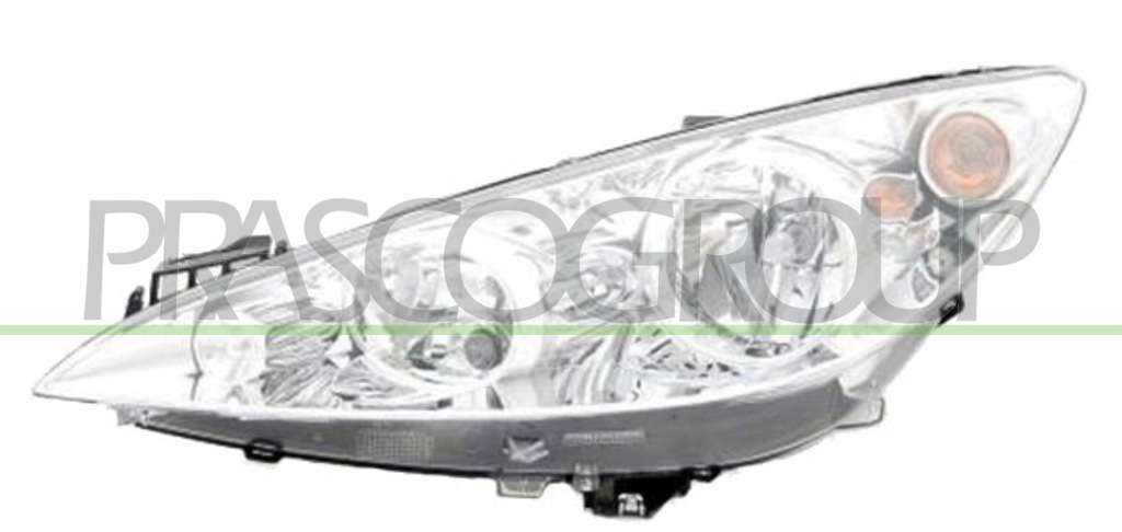 HEADLAMP RIGHT H1+H7 ELECTRIC-WITH MOTOR