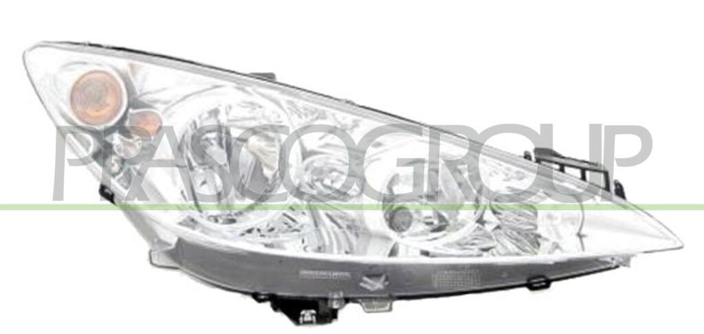 HEADLAMP LEFT H1+H7 ELECTRIC-WITH MOTOR