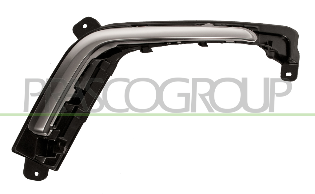 BUMPER GRILLE FRAME LEFT-WITH CHROME MOLDINGS