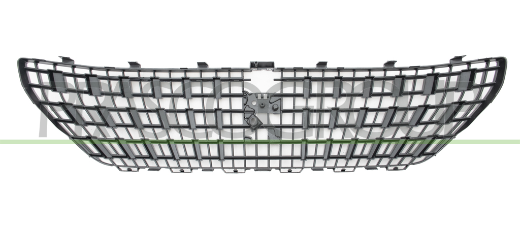 GRILLE CALANDRE NOIRE AVEC MOULURE CHROMEE'