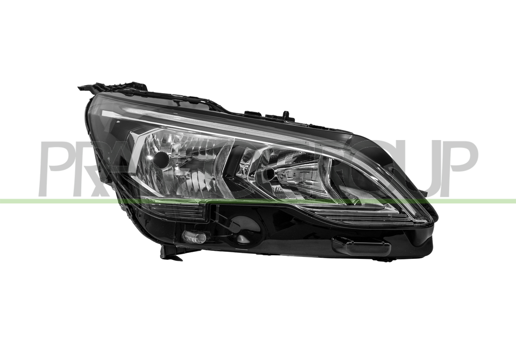 HEADLAMP RIGHT H7+HB3-ELECTRIC-WITH MOTOR-WITH DAY RUNNING LIGHT-LED